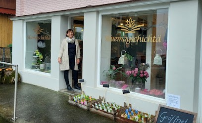 Bluemägschichtä, Blumenladen in Beckenried